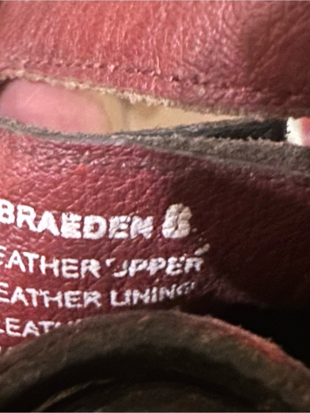 Freebird By Steven Braeden Bootie Brown and Burgundy Sz 8 - Picture 6 of 6